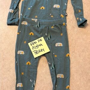 Kyte BABY Camping LS Pajamas
